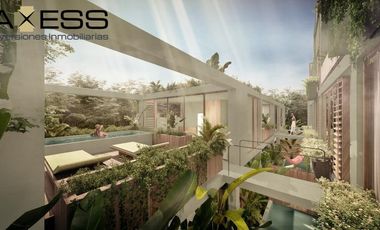 Departamento en venta con terraza y alberca privada en Tulum 🌴🏡