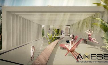 Departamento en venta con terraza y alberca privada en Tulum 🌴🏡