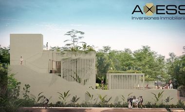 Departamento en venta con terraza y alberca privada en Tulum 🌴🏡