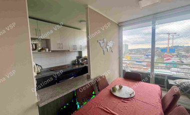 CENTRAL, 2 Dorm- 2 Baños-  Estac. y Bodega cercano a USS y Paicaví