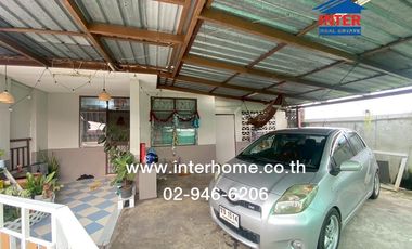 1-storey townhouse, 32.9 sq m., Pruksa Village 7, Lam Luk Ka, Rangsit-Nakhon Nayok Road, Lam Luk Ka Khlong 7 Road, Lam Luk Ka, Pathum Thani