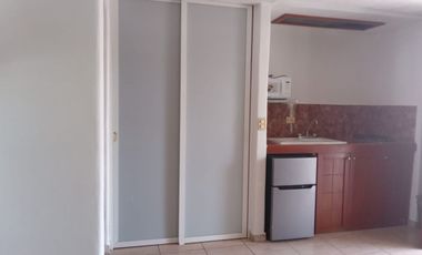 ESTUDIO AMUEBLADO EN RENTA A UNOS PASOS DE LA UNIVERSIDAD ANAHUAC.