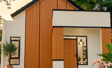 Rumah subsidi desain modern cuma 1jt an