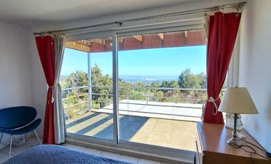 SINCRONICA PROPIEDADES ARRIENDA MARAVILLOSA PARCELA  CON VISTA AL MAR EN EXCLUSIVO CONDOMINIO DE TUNQUEN