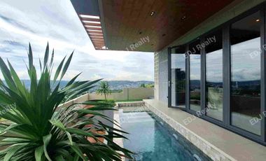 Modern Tropical Design House and Lot for Sale in Sun Valley Estates Antipolo with INFINITY POOL & Mountain View