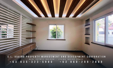 FOR SALE & RENT | 3-Bedroom Semi-Furnished House with Garden & Airconditioned Rooms | Secured Subdivision, Mawing Residences, Pampanga