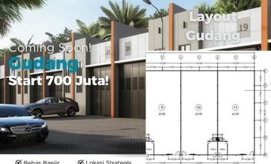 Cheapest Warehouse in Sidoarjo – Only 700 Million, Near Toll Gate - The EdGe