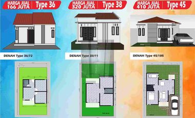 Rumah Subsidi Dekat Kampus UIN Imam Bonjol Sungai Bangek
