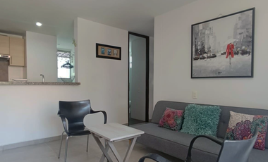 Apartamento amoblado en Condominio Gaira – Piso 2 con aire acondicionado