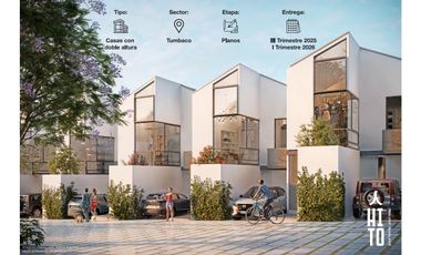 CASA EN VENTA EN EL VALLE DE TUMBACO, ESTILO MODERNO CONTEMPORANEO, QUITO ECUADOR