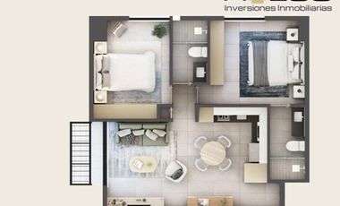 🏢 Departamento en venta en Guadalajara, Jalisco | 2 recámaras y cochera doble 🚗