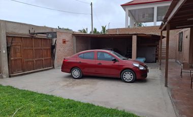 VENTA DE TERRENO de 500 m2 CON CASA de 110 m2 INCLUIDA  EN LURIN