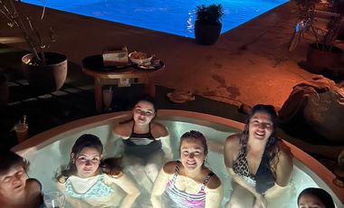 Arriendo Cabañas en el Tabo, Piscina, Tinajas, Masajes, Restaurant