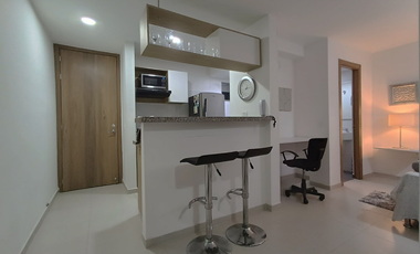 partaestudio amoblado en Reserva Cañaveral – Piso 15