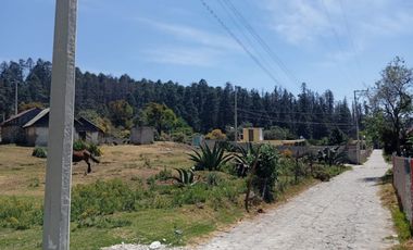 Terreno en venta en pueblo hgo, municipio de real del monte hgo. pueblo magico