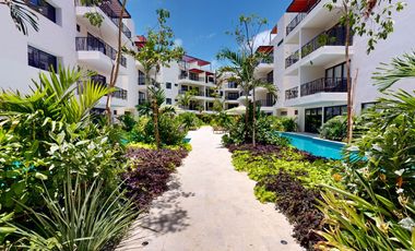 Departamento de 1 Recámara en Costa Caribe Tulum, con Amenidades de Resort