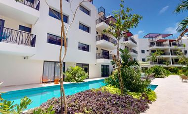 Departamento de 1 Recámara en Costa Caribe Tulum, con Amenidades de Resort