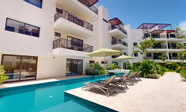 Departamento de 1 Recámara en Costa Caribe Tulum, con Amenidades de Resort