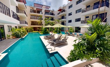 Departamento de 1 Recámara en Costa Caribe Tulum, con Amenidades de Resort