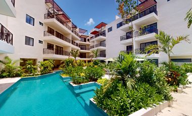 Departamento de 1 Recámara en Costa Caribe Tulum, con Amenidades de Resort