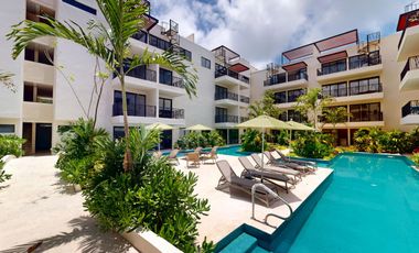 Departamento de 1 Recámara en Costa Caribe Tulum, con Amenidades de Resort