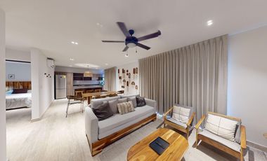 Departamento de 1 Recámara en Costa Caribe Tulum, con Amenidades de Resort