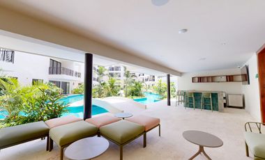Departamento de 1 Recámara en Costa Caribe Tulum, con Amenidades de Resort