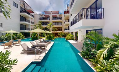 Departamento de 1 Recámara en Costa Caribe Tulum, con Amenidades de Resort