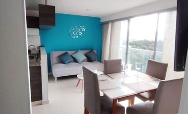 Apartamento amoblado en Reserva Cañaveral – Piso 17