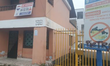 ¡Oportunidad Única! Se Vende Casa Como Terreno 188.4 M2 En SJM