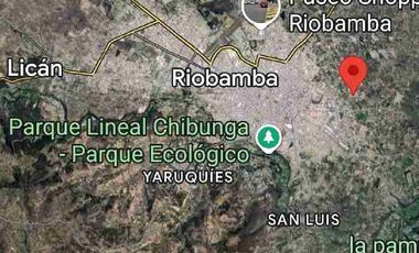 Riobamba Vendo Terreno Oportunidad.