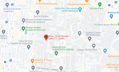 CASA EN REMATE EN NICOLAS LEON JARDIN BALBUENA CDMX