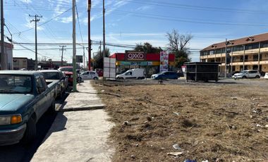 Lote Comercial en Renta  a  largo plazo ( 5 años )