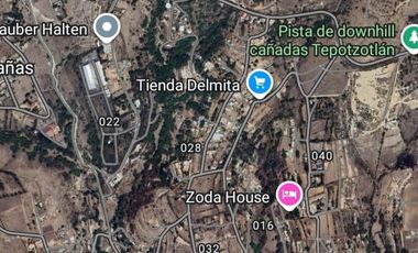 VENTA TERRENO TEPOTZOTLÁN CAÑADA REAL EDO DE MÉXICO