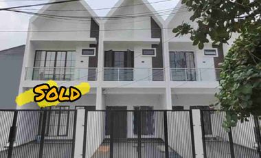 RUMAH BARU 4x16 MERUYA UTARA, FASAD SKANDINAVIA. Jakarta Barat