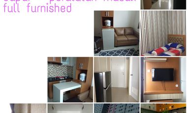 Green Pramuka City Apartement Tower Fagio sd Mall Full Furnish Bagus