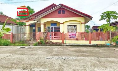 บ้านเดี่ยว 1 ชั้น บ้านสวนธนพร ลำลูกกาคลอง8 เนื้อที่ 59.8 ตรว. ถนนลำลูกกา อ.ลำลูกกา ปทุมธานี