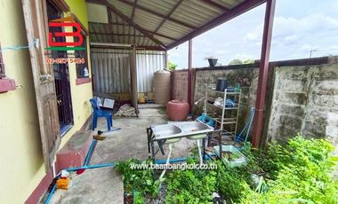 บ้านเดี่ยว 1 ชั้น บ้านสวนธนพร ลำลูกกาคลอง8 เนื้อที่ 59.8 ตรว. ถนนลำลูกกา อ.ลำลูกกา ปทุมธานี