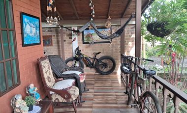 FN15 SE VENDE 2 CASAS FINCA VIA PRINCIPAL NACIONAL   RIO FRIO VEREDA MADRIGAL