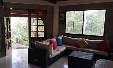 FN15 SE VENDE 2 CASAS FINCA VIA PRINCIPAL NACIONAL   RIO FRIO VEREDA MADRIGAL