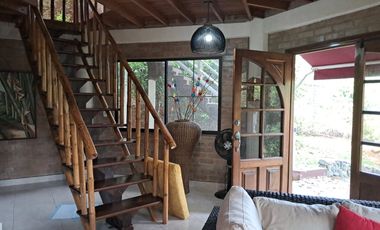 FN15 SE VENDE 2 CASAS FINCA VIA PRINCIPAL NACIONAL   RIO FRIO VEREDA MADRIGAL