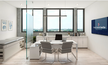 Pre-venta de consultorios médicos en Torre Tríada, Mérida Yucatán.