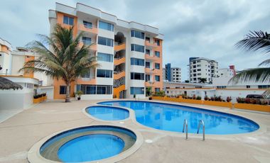 🏢 VENDO HERMOSO DEP. - DOS DORMITORIOS  - PISO 3 (TONSUPA) $65,000.oo