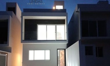 CASA NUEVA 2 NIVELES  A PLAN DE PAGOS 0%  INTERES    RESIDENCIAL PUNTA AZUL ROSAERITO B.C.