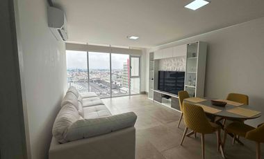 Departamento en alquiler totalmente amoblado frente al mall del Sol