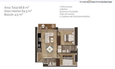 🏡 Departamento en venta en Lomas Verdes, Naucalpan | 2 recámaras + terraza