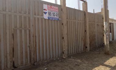 TERRENO MANCHAY PACHACAMAC 90M2