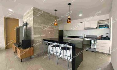 RENTO DEPARTAMENTO AMUEBLADO A UNAS CALLES DEL MAR EN BOCA DEL RIO