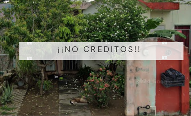 CASA DE RECUPERACIÓN BANCARIA EN CALLE ENEBRO, FRACC. GEO VILLAS DE LOS PINOS, VERACRUZ. ¡NO SE ACEPTAN CRÉDITOS !