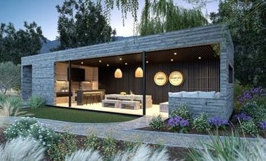 Venta sin comision, Proyecto Chicureo Piedra Roja, 3 modelos todas ampliables